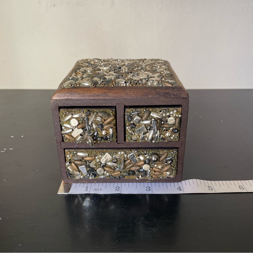 Nicole Miller Jewelry/Trinket Box Vintage Keepsake